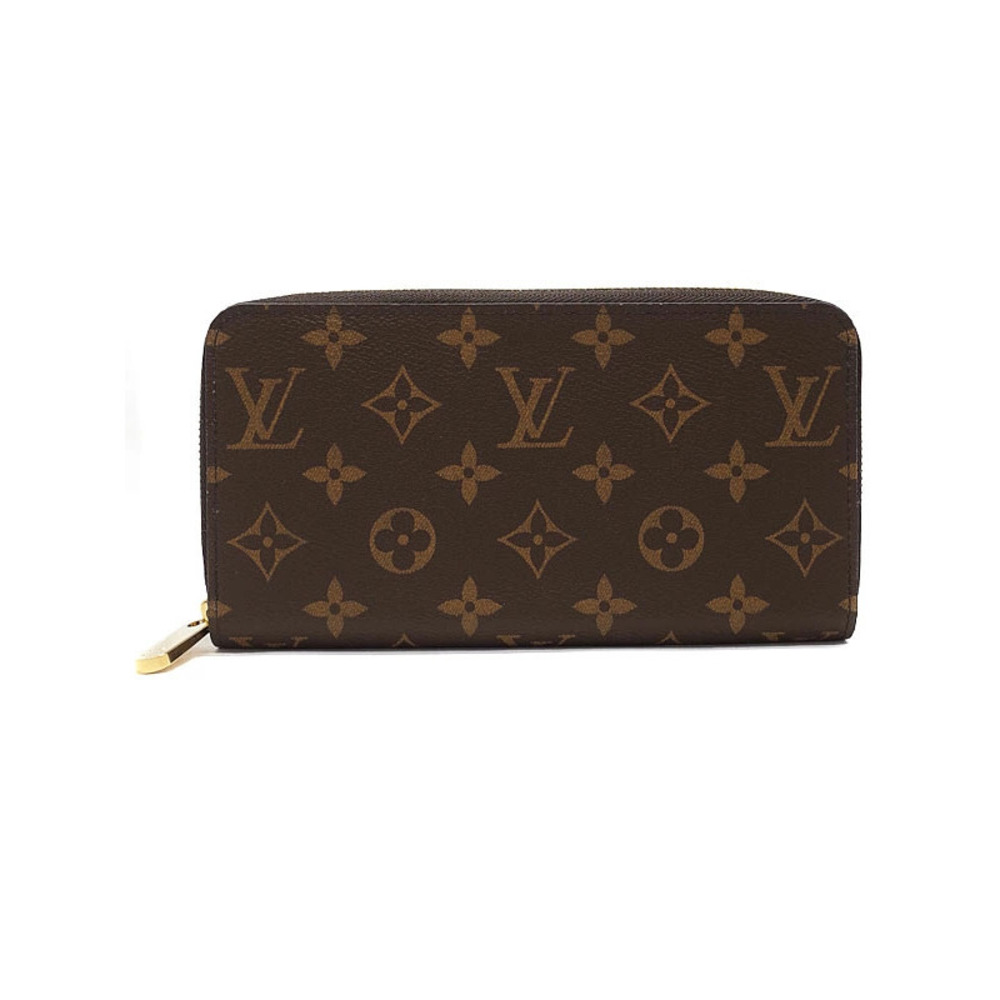Louis Vuitton Monogram Zippy Wallet Round Zipper Long